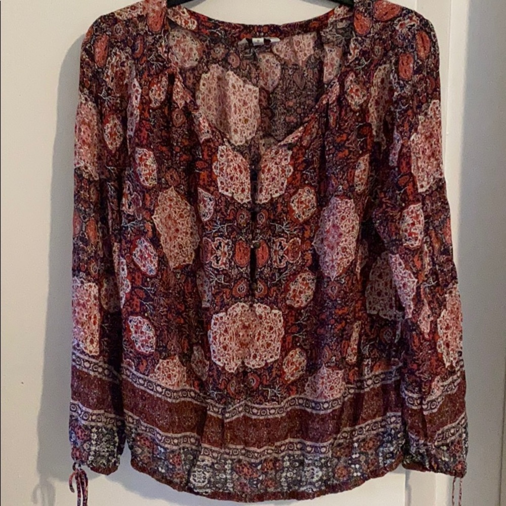 Lucky Brand Peasant Shirt